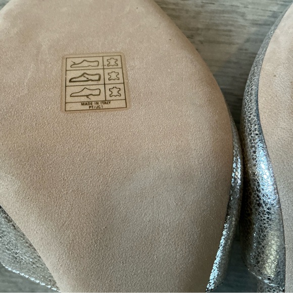 Jimmy Choo Azia silver metallic leather pumps size 41 - Picture 11 of 11